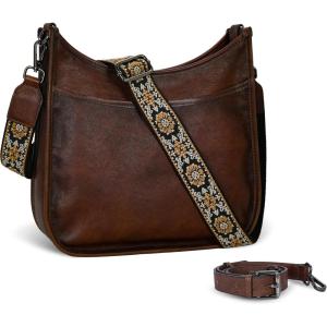 image:imageIswee Shoulder Bags for Women Vintage Purse Womens Crossbody Handbags Stylish Ladies Purses