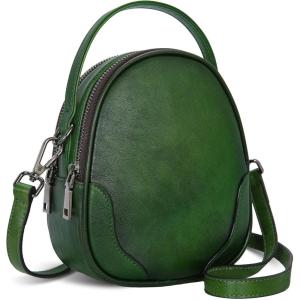 image:imageIswee Small Crossbody Bags for Women Travel Leather Shoulder Bag Mini Purses and Handbags Designer Satchel Ladies Hand BagGreen