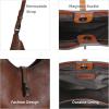 image:imageIswee Leather Shoulder Bag Designer Crossbody Bags for Women Crescent Purse Hobo Handbags Everyday PurseCoffee