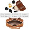 image:imageIswee Suede Bag Designer Crossbody Bags for Women Small Shoulder Purse Ladies Handbags Travel Work BagBrown
