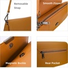 image:imageIswee Genuine Leather Purses for Women Crossbody Bags Designer Shoulder Handbags Ladies Purses Casual BagBrown