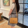 image:imageIswee Genuine Leather Purses for Women Crossbody Bags Designer Shoulder Handbags Ladies Purses Casual BagBrown