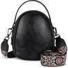 image:imageIswee Small Crossbody Bags for Women Travel Leather Shoulder Bag Mini Purses and Handbags Designer Satchel Ladies Hand BagBlack