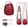 image:imageIswee Small Crossbody Bags for Women Travel Leather Shoulder Bag Mini Purses and Handbags Designer Satchel Ladies Hand BagWine
