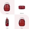 image:imageIswee Small Crossbody Bags for Women Travel Leather Shoulder Bag Mini Purses and Handbags Designer Satchel Ladies Hand BagWine