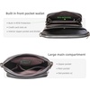 image:imageIswee Leather Crossbody Bag Women Purse and Handbag with Built in Wallet  Multiple RFID Card Slot2 Adjustable Shoulder StrapsMedium SizeGenuine LeatherPerfect for Daily Use and Weekend TravelBlack