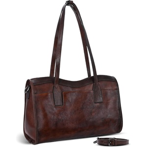image:imageIswee Genuine Leather Shoulder Bag for Women Purses and Handbags Large ToteCoffee