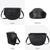image:imageIswee Leather Crossbody Bags for Women Purses and Handbags Shoulder BagBlack