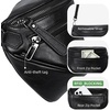 image:imageIswee Leather Crossbody Bags for Women Purses and Handbags Shoulder BagBlack