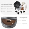 image:imageIswee Leather Crossbody Bags for Women Purses and Handbags Shoulder BagBlack