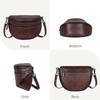 image:imageIswee Leather Crossbody Bags for Women Purses and Handbags Shoulder BagCoffee