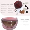image:imageIswee Leather Crossbody Bags for Women Purses and Handbags Shoulder BagWine