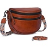 image:imageIswee Leather Crossbody Bags for Women Purses and Handbags Shoulder BagBrown