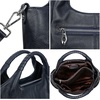 image:imageIswee Genuine Leather Top Handle Bag for Women Purses and Handbags LargeNavy Blue