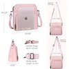 image:imageIswee Leather Crossbody Bag Women Purse and Handbag with Built in WalletLight Pink