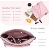 image:imageIswee Leather Crossbody Bag Women Purse and Handbag with Built in WalletLight Pink