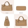 image:imageIswee Leather Satchel Women Purse and Handbag Crossbody Shoulder Bag HoboApricot