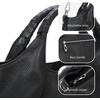 image:imageIswee Leather Satchel Women Purse and Handbag Crossbody Shoulder Bag HoboBlack