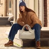 image:imageIswee Leather Satchel Women Purse and Handbag Crossbody Shoulder Bag HoboGreen
