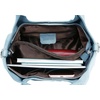 image:imageIswee Leather Satchel Women Purse and Handbag Crossbody Shoulder Bag HoboLight Blue