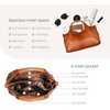 image:imageIswee Leather Satchel Women Purse and Handbag Crossbody Shoulder Bag HoboSorrel