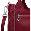 image:imageIswee Leather Satchel Women Purse and Handbag Crossbody Shoulder Bag HoboWine