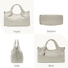 image:imageIswee Leather Satchel Women Purse and Handbag Crossbody Shoulder Bag HoboYellow