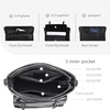 image:imageIswee Soft Leather Crossbody Bags for Women Shoulder Handbags Multi PocketsBlack