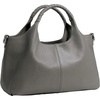 image:imageIswee Leather Satchel Women Purse and Handbag Crossbody Shoulder Bag HoboGray