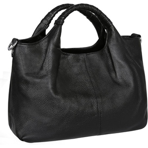 image:imageIswee Genuine Leather Top Handle Bag for Women Purses and Handbags LargeBlack