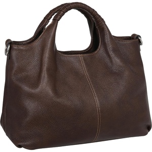 image:imageIswee Genuine Leather Top Handle Bag for Women Purses and Handbags LargeCoffee