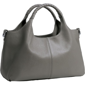 image:imageIswee Leather Satchel Women Purse and Handbag Crossbody Shoulder Bag HoboGray