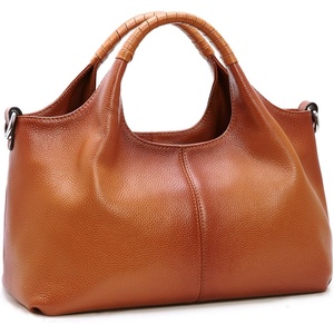 image:imageIswee Leather Satchel Women Purse and Handbag Crossbody Shoulder Bag HoboSorrel