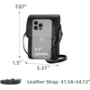 image:imageIswee Rfid Blocking Small Crossbody Bag for Women Travel Classic StyleBlack