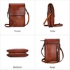 image:imageIswee Rfid Blocking Small Crossbody Bag for Women Travel Classic StyleBrown