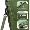 image:imageIswee Rfid Blocking Small Crossbody Bag for Women Travel Classic StyleGrass Green