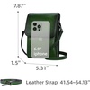 image:imageIswee Rfid Blocking Small Crossbody Bag for Women Travel Classic StyleGreen