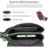 image:imageIswee Rfid Blocking Small Crossbody Bag for Women Travel Classic StyleGreen
