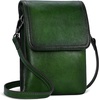 image:imageIswee Rfid Blocking Small Crossbody Bag for Women Travel Classic StyleGreen
