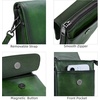 image:imageIswee Rfid Blocking Small Crossbody Bag for Women Travel Classic StyleGreen