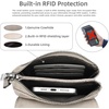 image:imageIswee Rfid Blocking Small Crossbody Bag for Women Travel Classic StyleGrey