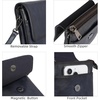 image:imageIswee Rfid Blocking Small Crossbody Bag for Women Travel Classic StyleNavy Blue