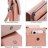image:imageIswee Rfid Blocking Small Crossbody Bag for Women Travel Classic StylePink