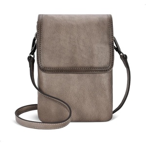 image:imageIswee Rfid Blocking Small Crossbody Bag for Women Travel Classic StyleGrey