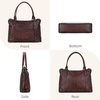 image:imageIswee Leather Crossbody Purse for Women Shoulder Satchel Bag for EverydayCoffee