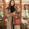 image:imageIswee Leather Crossbody Purse for Women Shoulder Satchel Bag for EverydayCoffee