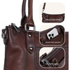 image:imageIswee Leather Crossbody Purse for Women Shoulder Satchel Bag for EverydayWine