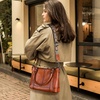image:imageIswee Leather Crossbody Purse for Women Shoulder Satchel Bag for EverydayWine