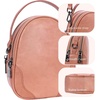 image:imageIswee Small Crossbody Bag for Women Small Leather Shoulder Purse Phone BagCinnamon Pink