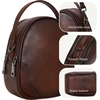 image:imageIswee Small Crossbody Bag for Women Small Leather Shoulder Purse Phone BagCoffee